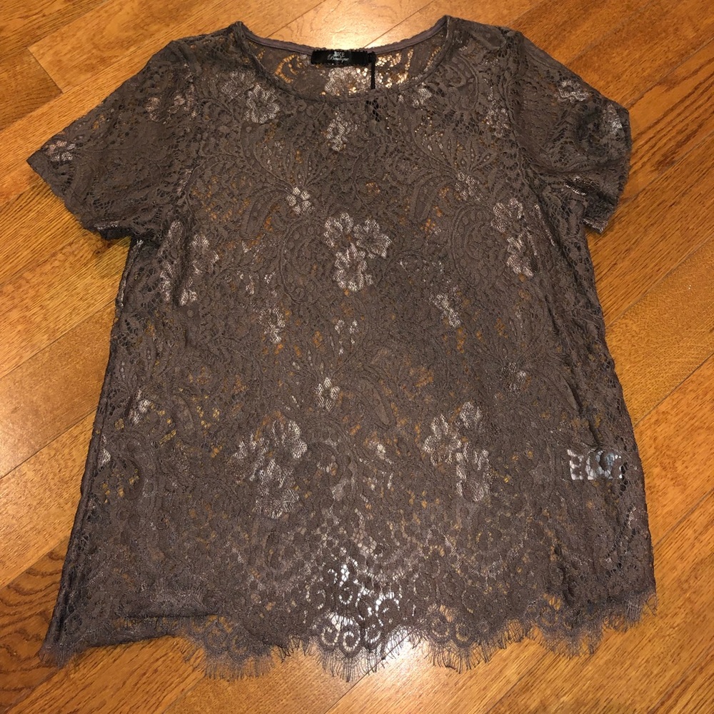 BKE lace shirt